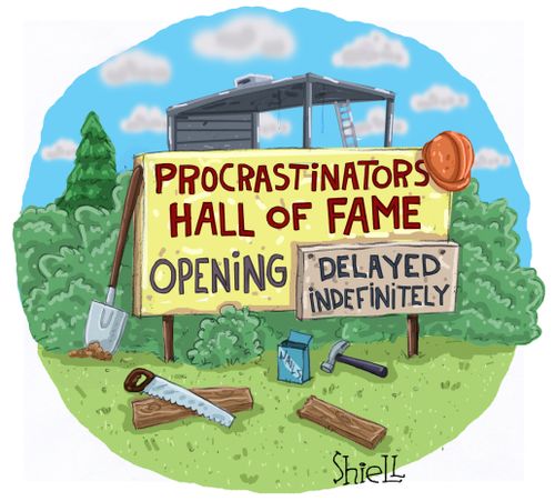 Procrastinator Hall of Fame