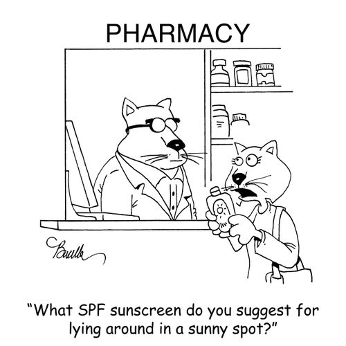 "What SPF sunscreen do you suggest for lying around in a sunny spot?"