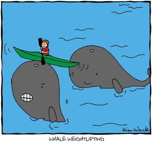 Whale Weightlifting