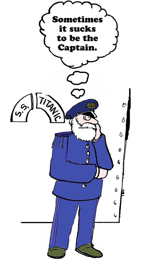 "Sometimes it sucks to be the Captain."