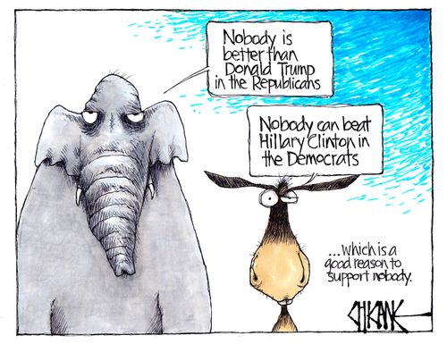 "Nobody is better than Donald Trump in the Republicans."