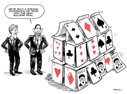 "We've built a strong foundation of trust with the Iran nuclear deal."