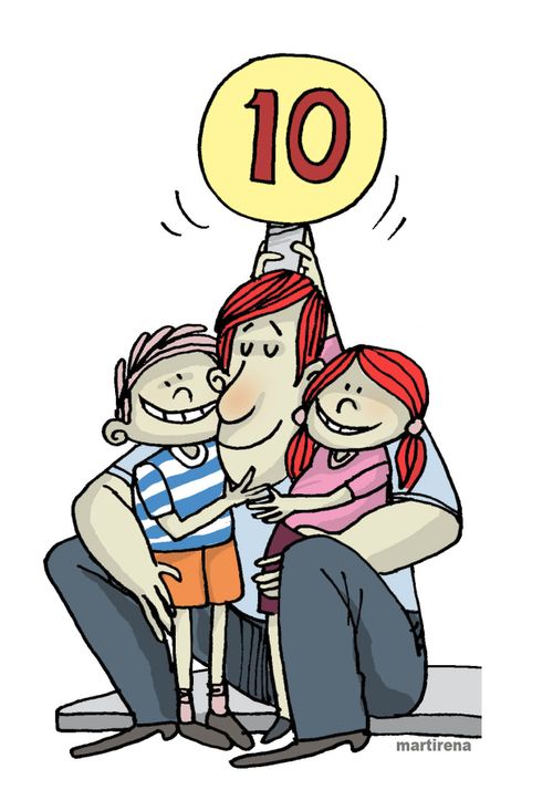 Father 10 out of 10.
