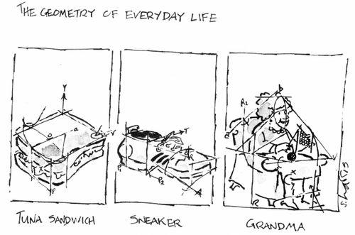The geometry of everyday life