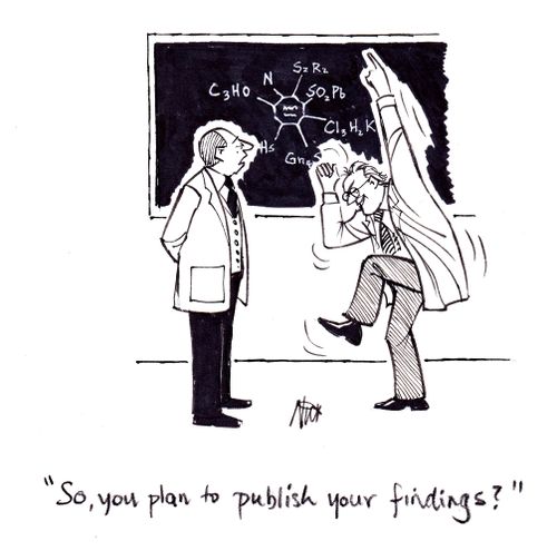 "So, you plan to publish your findings?"