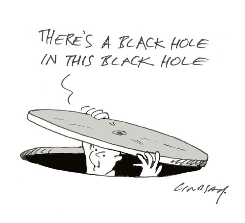 "There's a black hole in this black hole."