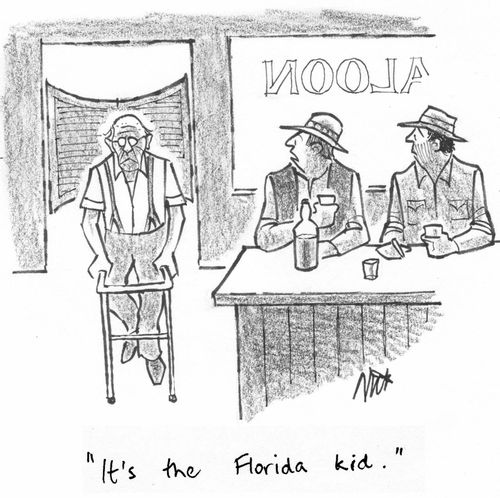 "It's the Florida kid."