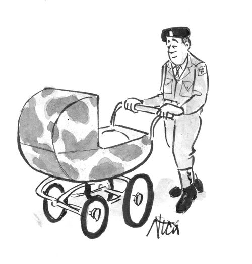 Camouflage Pram