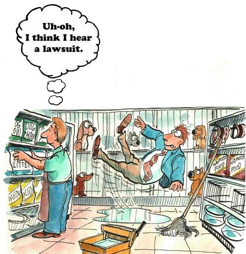 "Uh-oh, I think I hear a lawsuit."