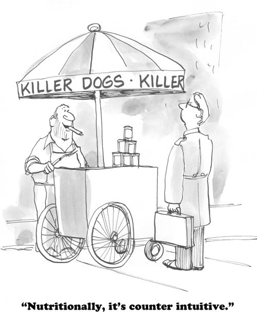 "Nutritionally, it's counter intuitive."