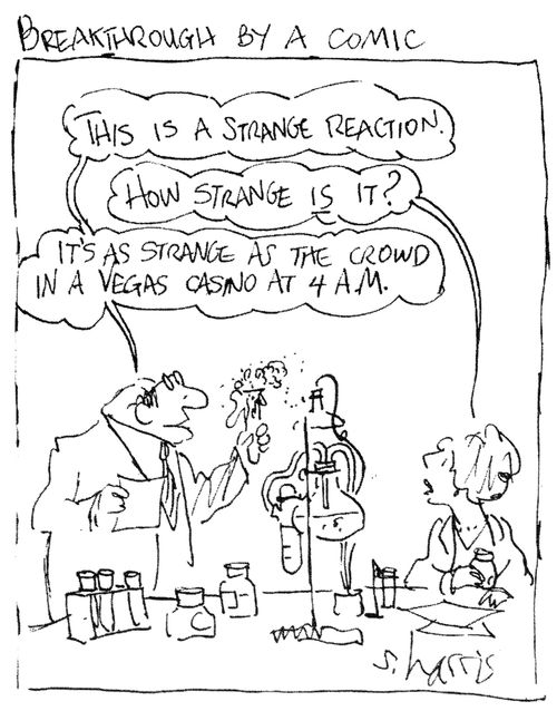 Breakthrough by a comic