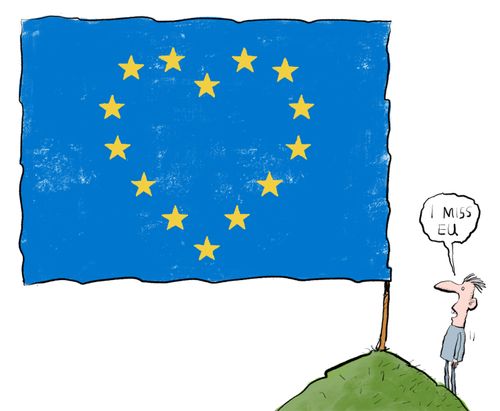 "I miss EU."