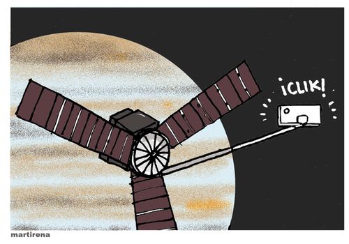 Juno is already in Jupiter