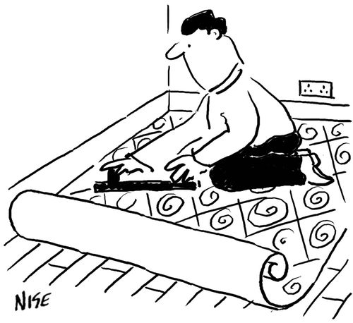 Carpet fitter
