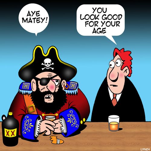 "You look good for your age."