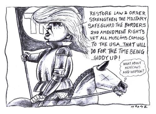 Trump rhetoric - is it a step backwards?