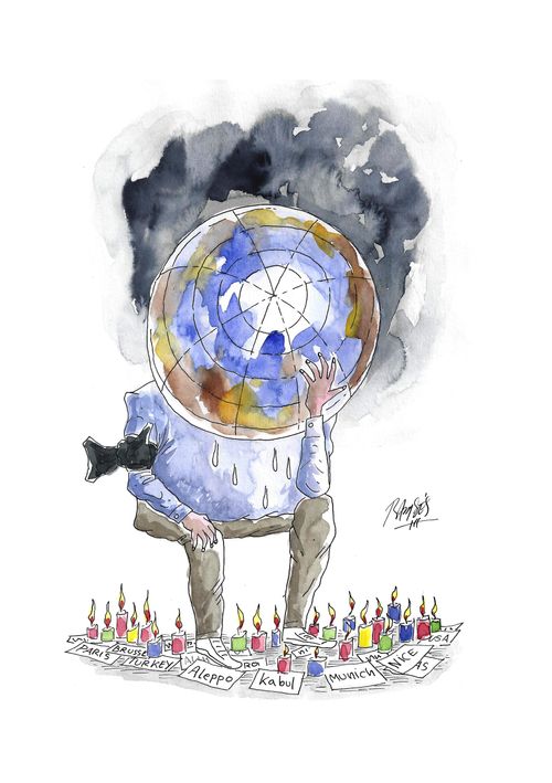 World is mourning over terror attacks