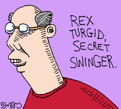 Rex Turgid, Secret Swinger
