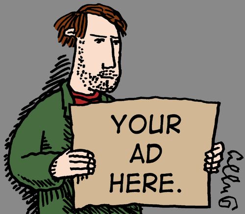 Tramp Advertising: Your Ad Here.