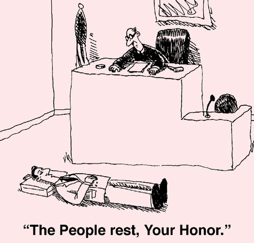 "The People rest, Your Honor."