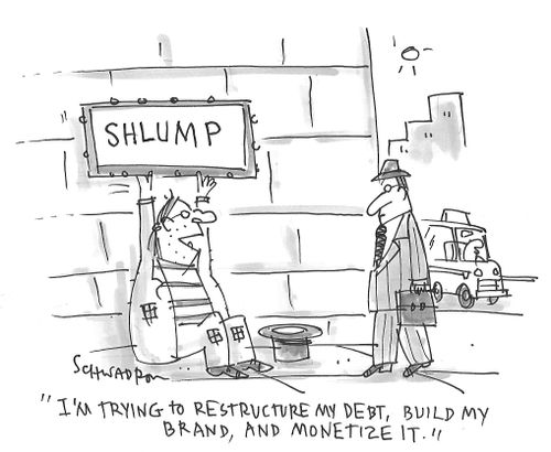 "I'm trying to restructure my debt, build my brand and monetize it."