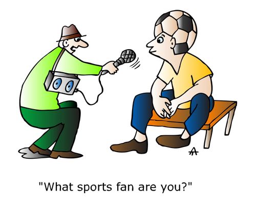 "What sports fan are you?"