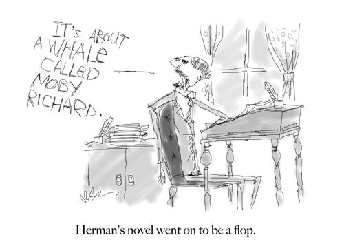 "It's about a whale called Moby Richard."