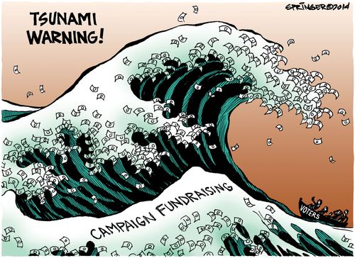 Tsunami Warning: Campaign Funding.
