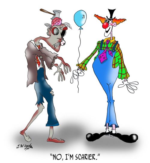 "No, I'm scarier."
