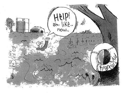 "Help! Ah, like now..."