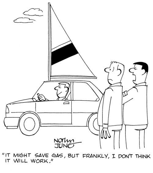 "It might save gas, but frankly, I don't think it will work."