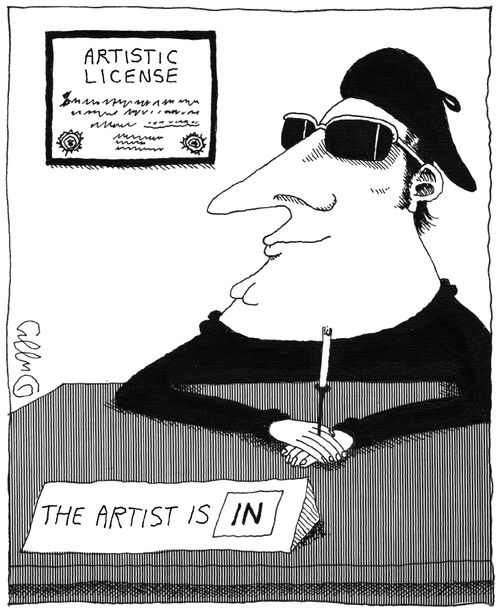 The Artist is IN