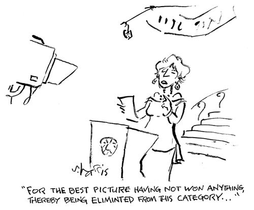 "For the best picture having not won anything, thereby being eliminated from this category..."