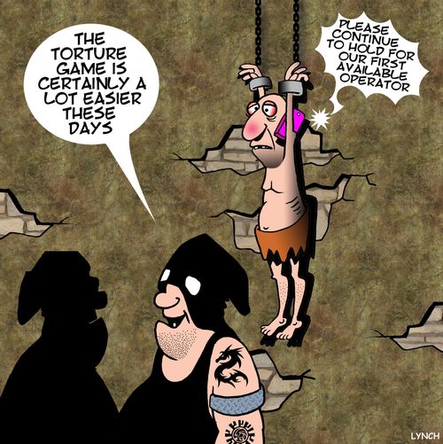 "The torture game is certainly a lot easier these days."