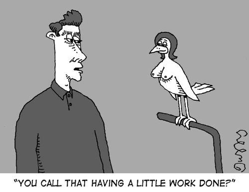 "You call that having a little work done?"