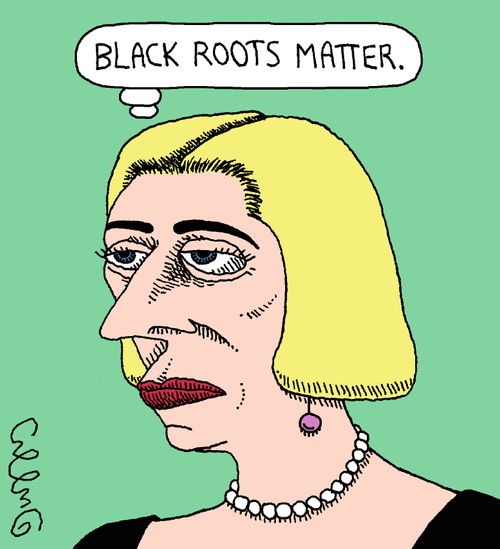 "Black roots matter."