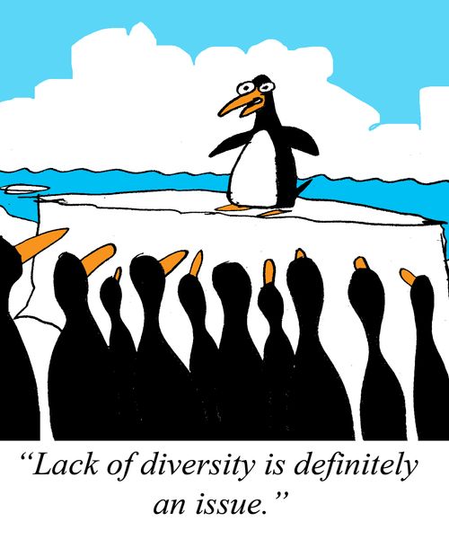 "Lack of diversity is definitely an issue."