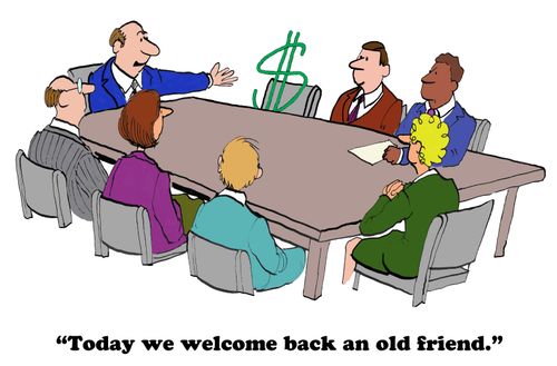 "Today we welcome back an old friend."