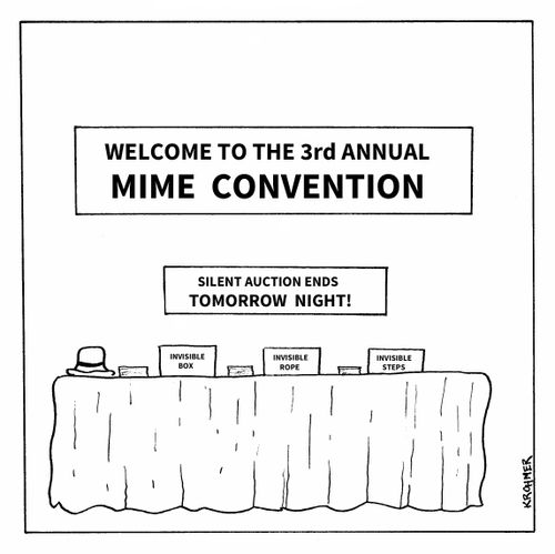 Welcome to the 3rd annual mime convention
