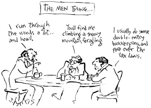 The men thing...