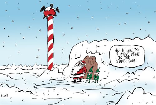"All it will do is move crime to the South Pole."