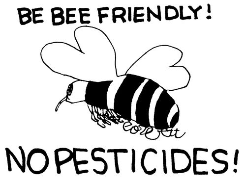 Be BEE Friendly: NO Pesticides! 