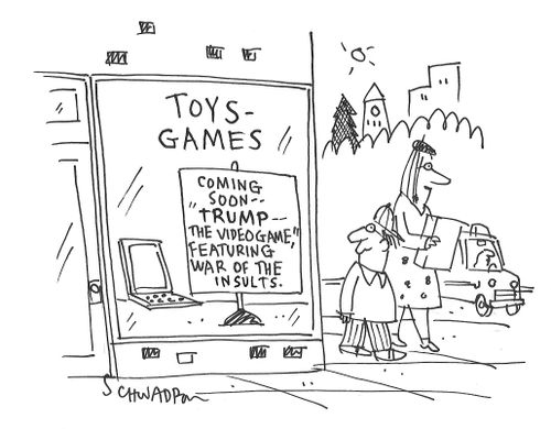 Coming Soon - Trump: The Video Game...Featuring War of the Insults.