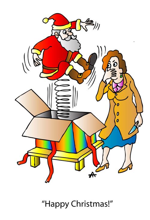"Happy Christmas!"
