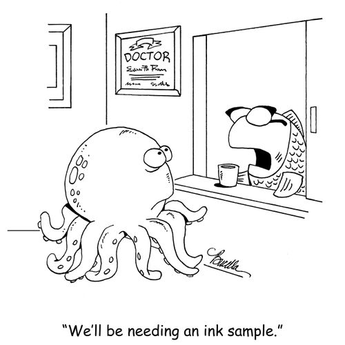 "We'll be needing an ink sample."