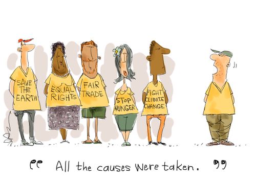 "All the causes were taken."