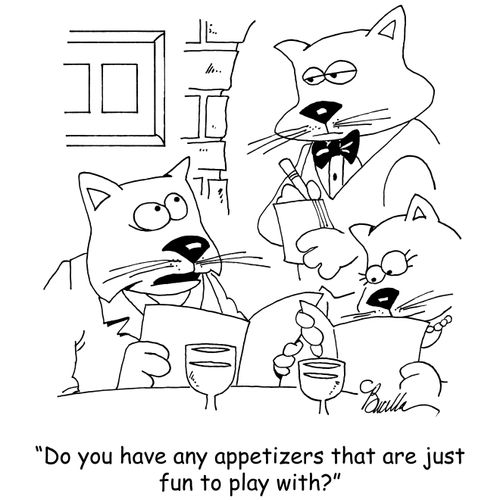 "Do you have any appetizers that are just fun to play with?"