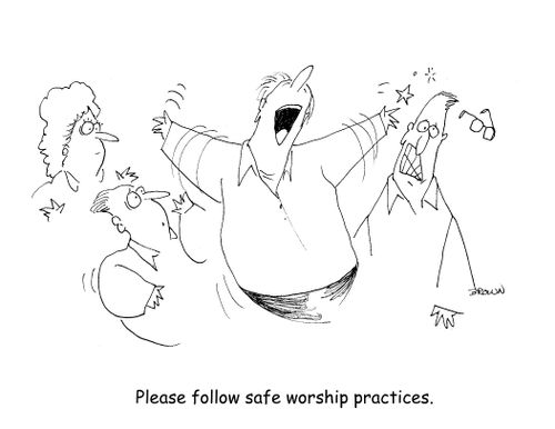 Please follow safe worship practices.