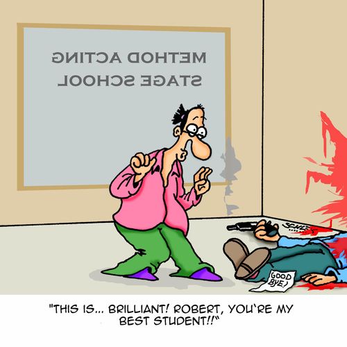 "This is. . . brilliant! Robert, you're my best student!!"