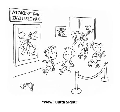 "Wow! Outta sight!"